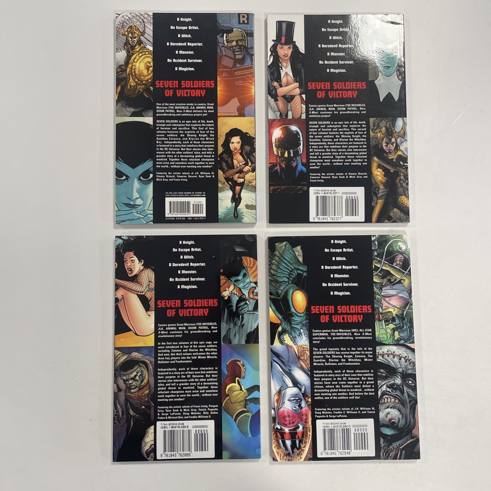 Seven Soldiers of Victory Vol. 1-4 2006 Complete Set6