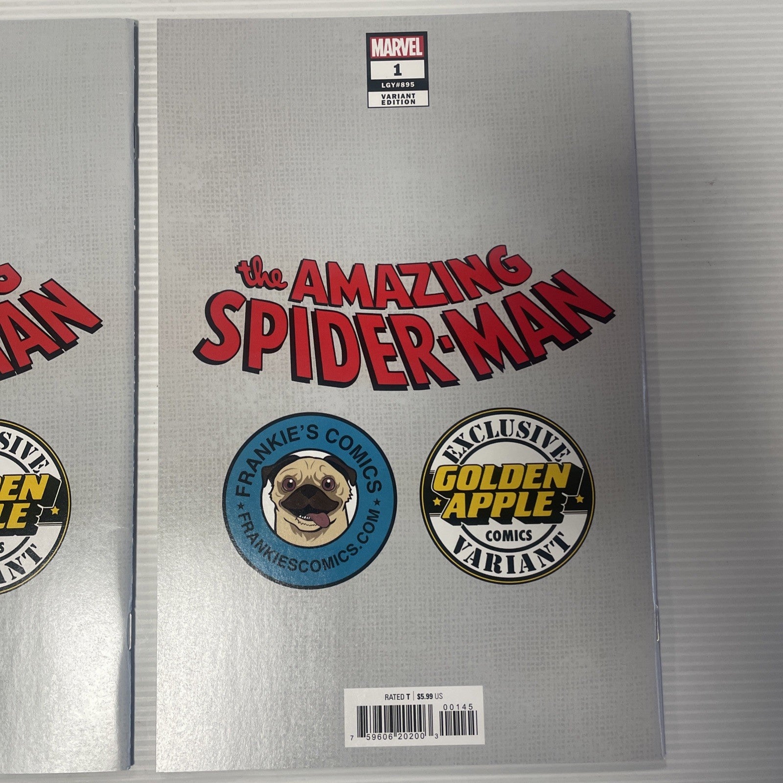 Amazing Spider-Man #1 LGY #895 2022 NM Arthur Adams Trade & Virgin Set12
