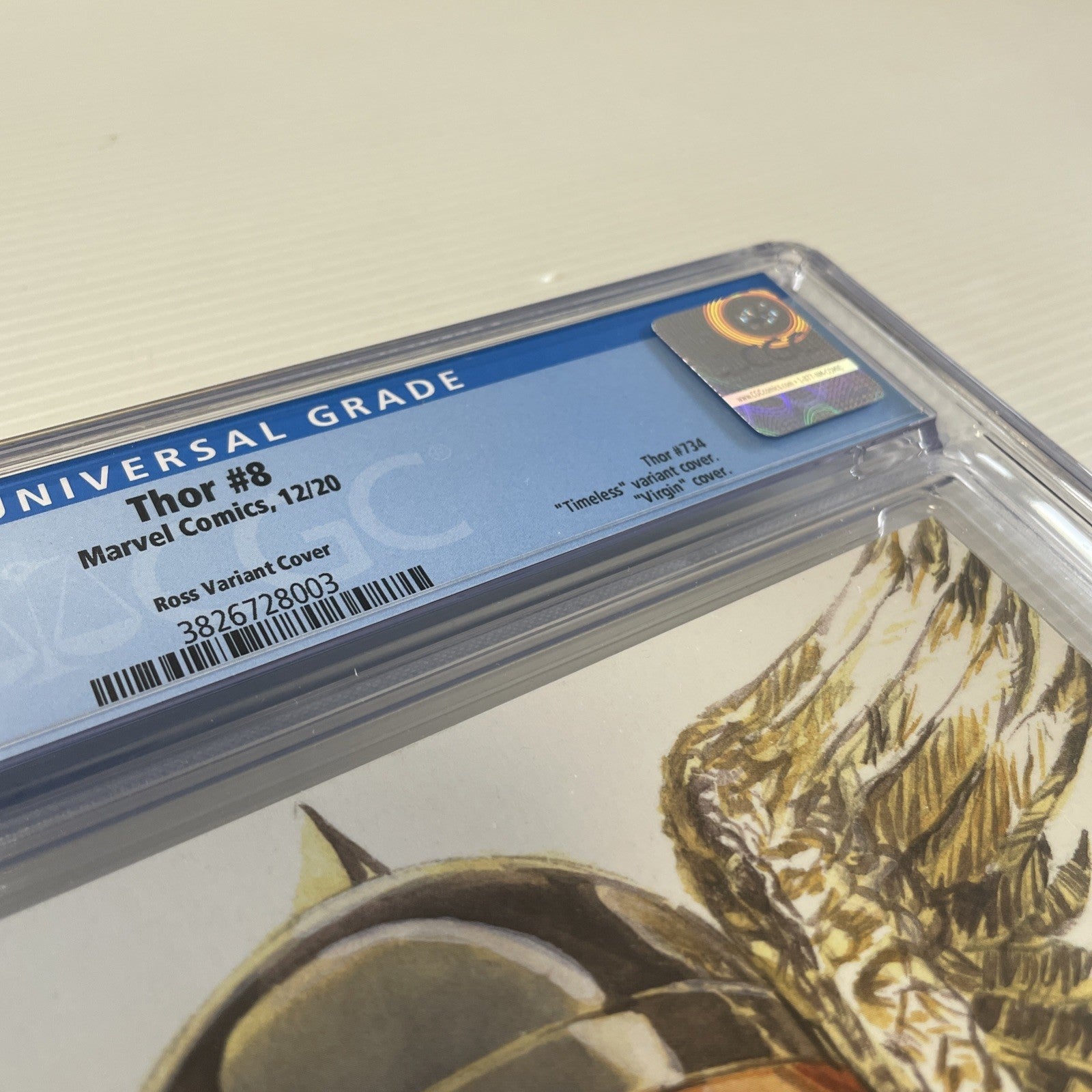 Thor #8 2020 CGC 9.6 Alex Ross 'Timeless' Virgin Variant2