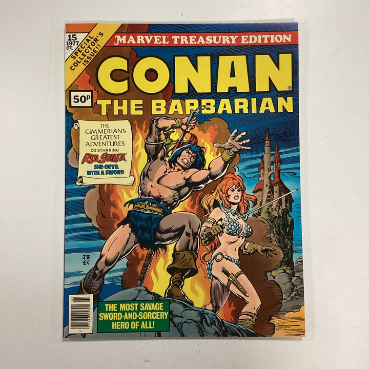 Marvel Treasury Edition Conan the Barbarian #15 1977 VF/NM Pence Copy0