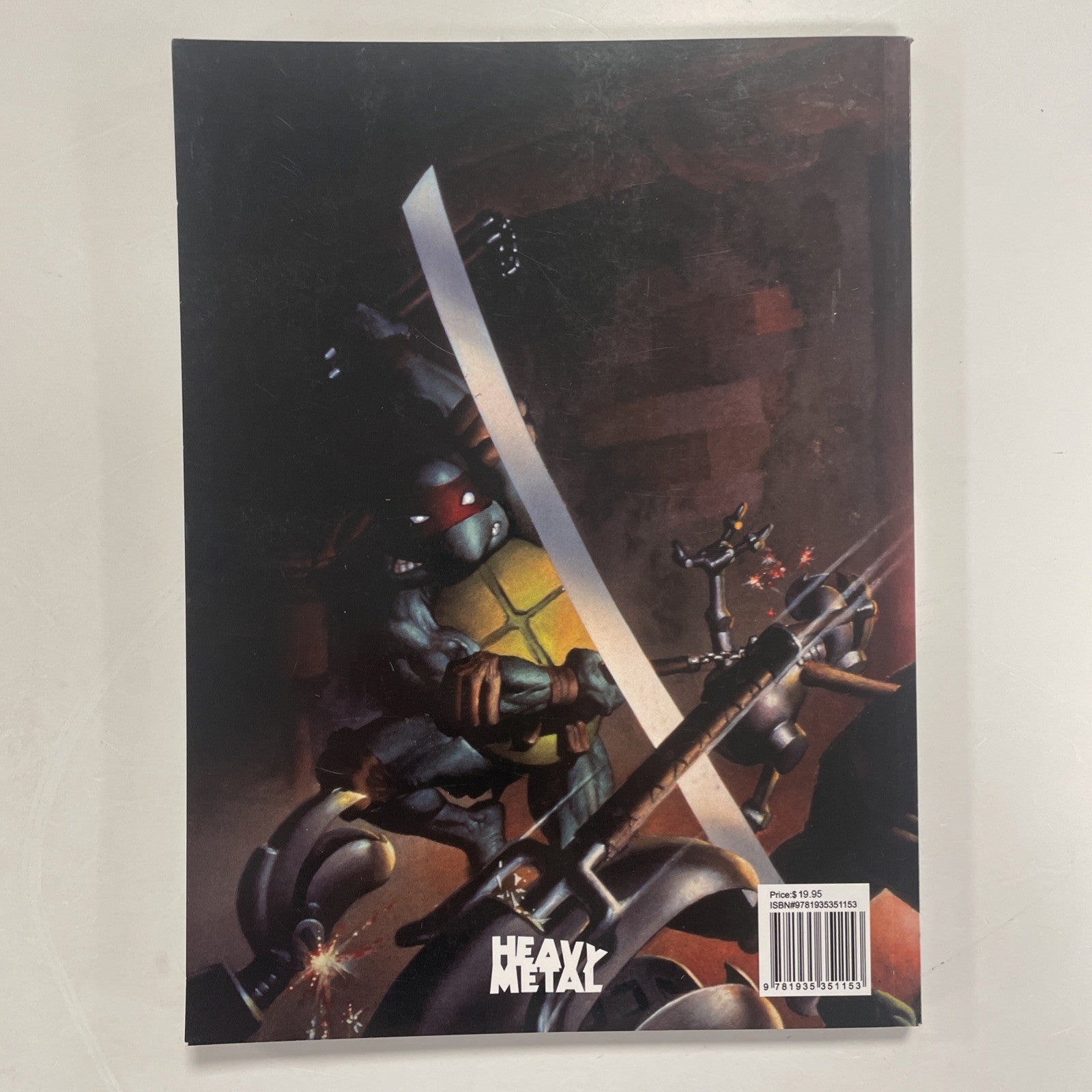 Teenage Mutant Ninja Turtles 2009 25th Anniversary Heavy Metal Mammoth Book4