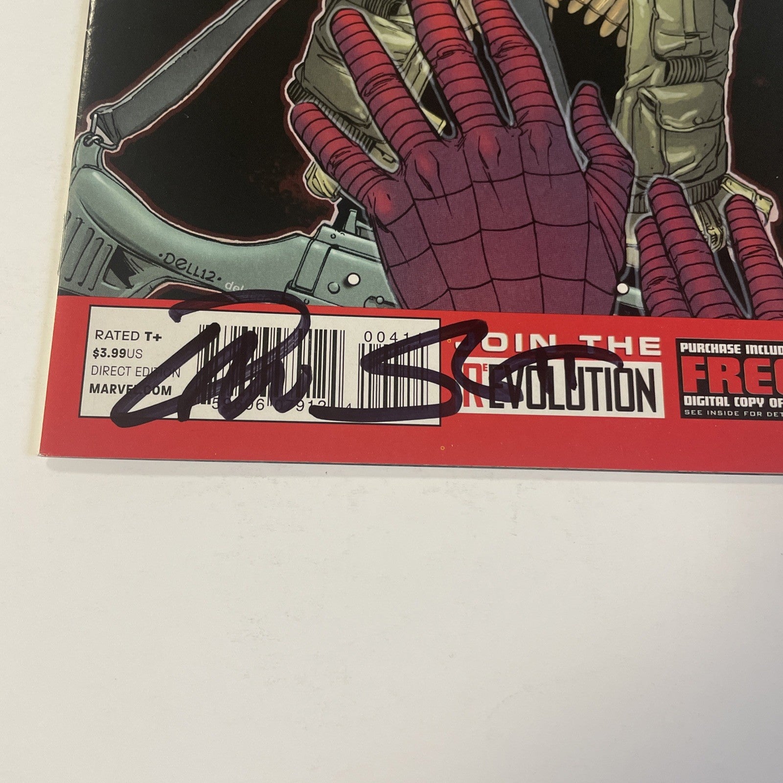 Superior Spider-man #4 2013 Signed By Dan Slott with CoA8