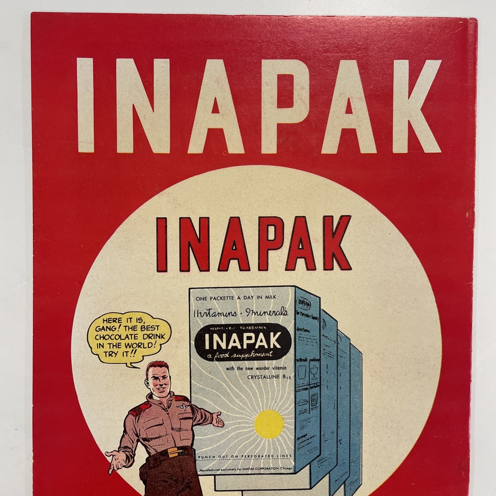 Major Inapak The Space Ace #1 1951 FN Golden Age5