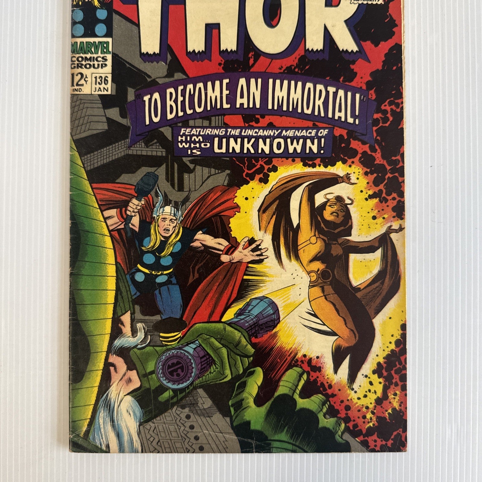The Mighty Thor #136 1967 VG+ 1st Appearance of Sif2