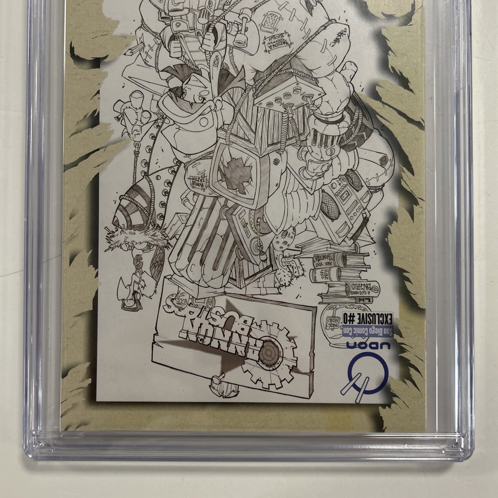 Cannon Busters #0 2004 CGC 9.6 San Diego Comic Con Exclusive Udon SDCC Netflix10