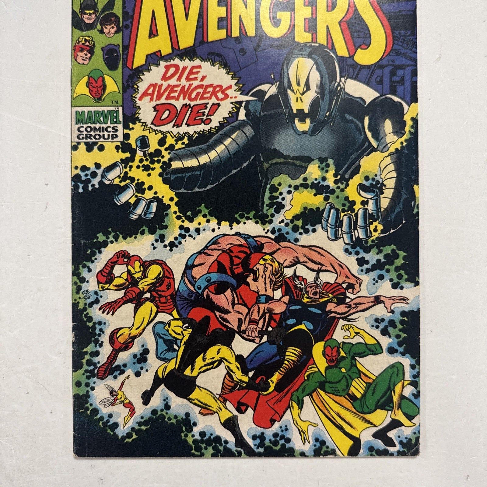 Avengers #67 1969 FN- Pence Copy 1st Ultron-6 Appearance2