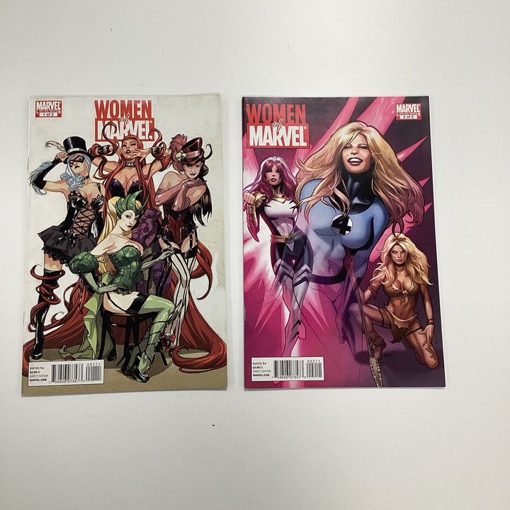 Women Of Marvel #1 & #2 2010 #1 - VF, #2 - VF/NM