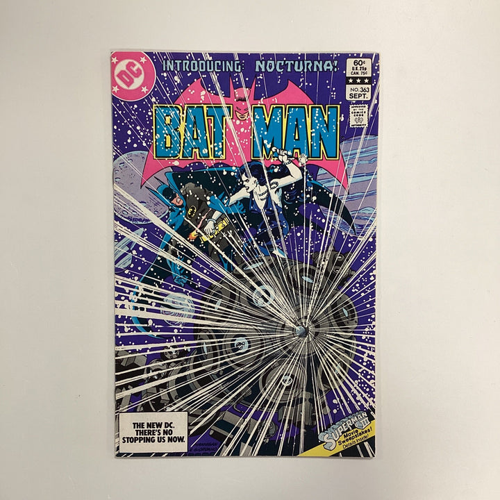Batman #363 1983 1st Appearance & Origin of Nocturna0
