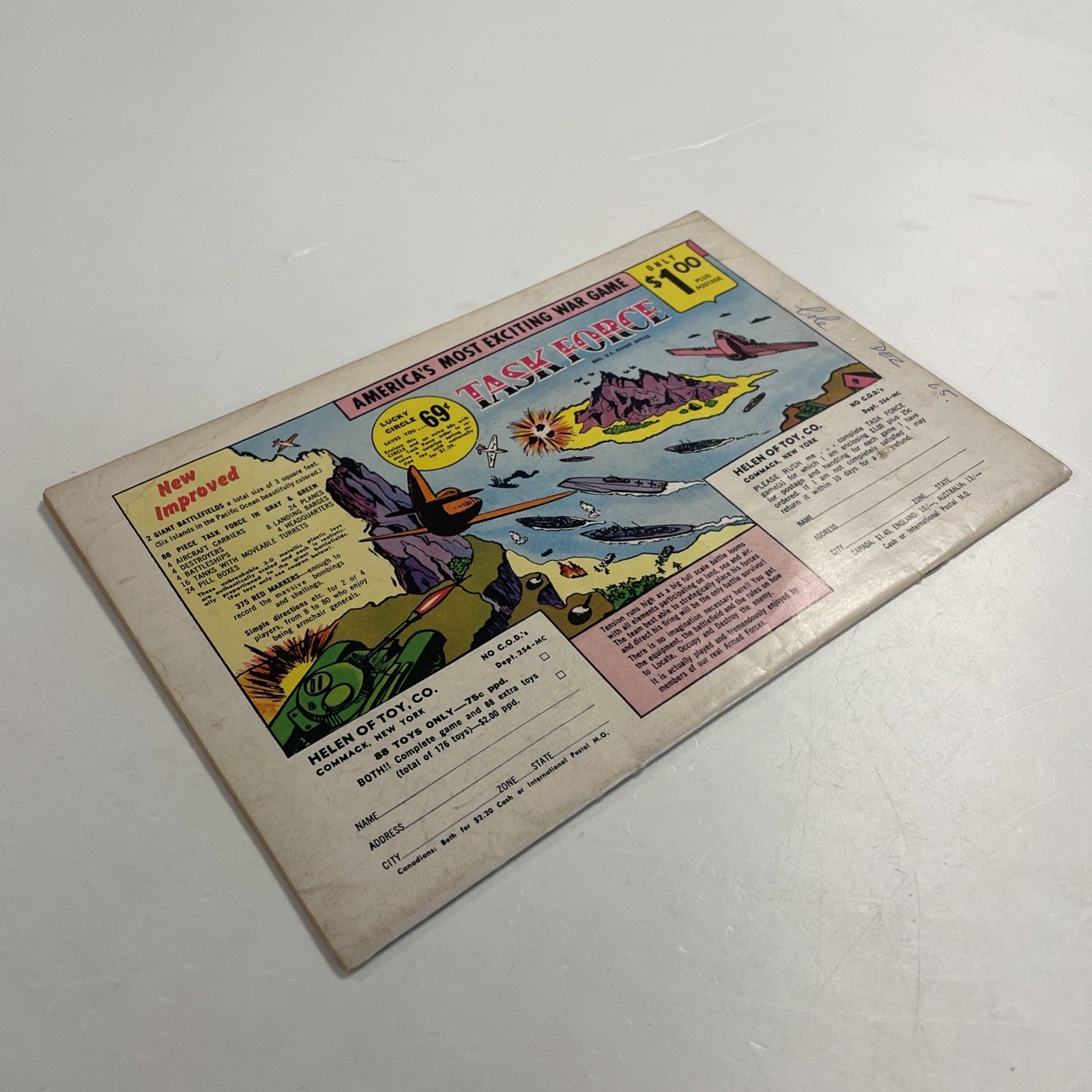 Metamorpho #1 1965 VG Pence Stamp **Writing on rear cover7