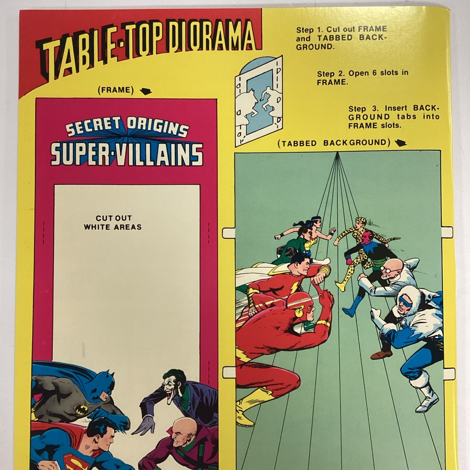 DC Limited Collectors Edition Secret Origins Super-Villains 1975 VF+5