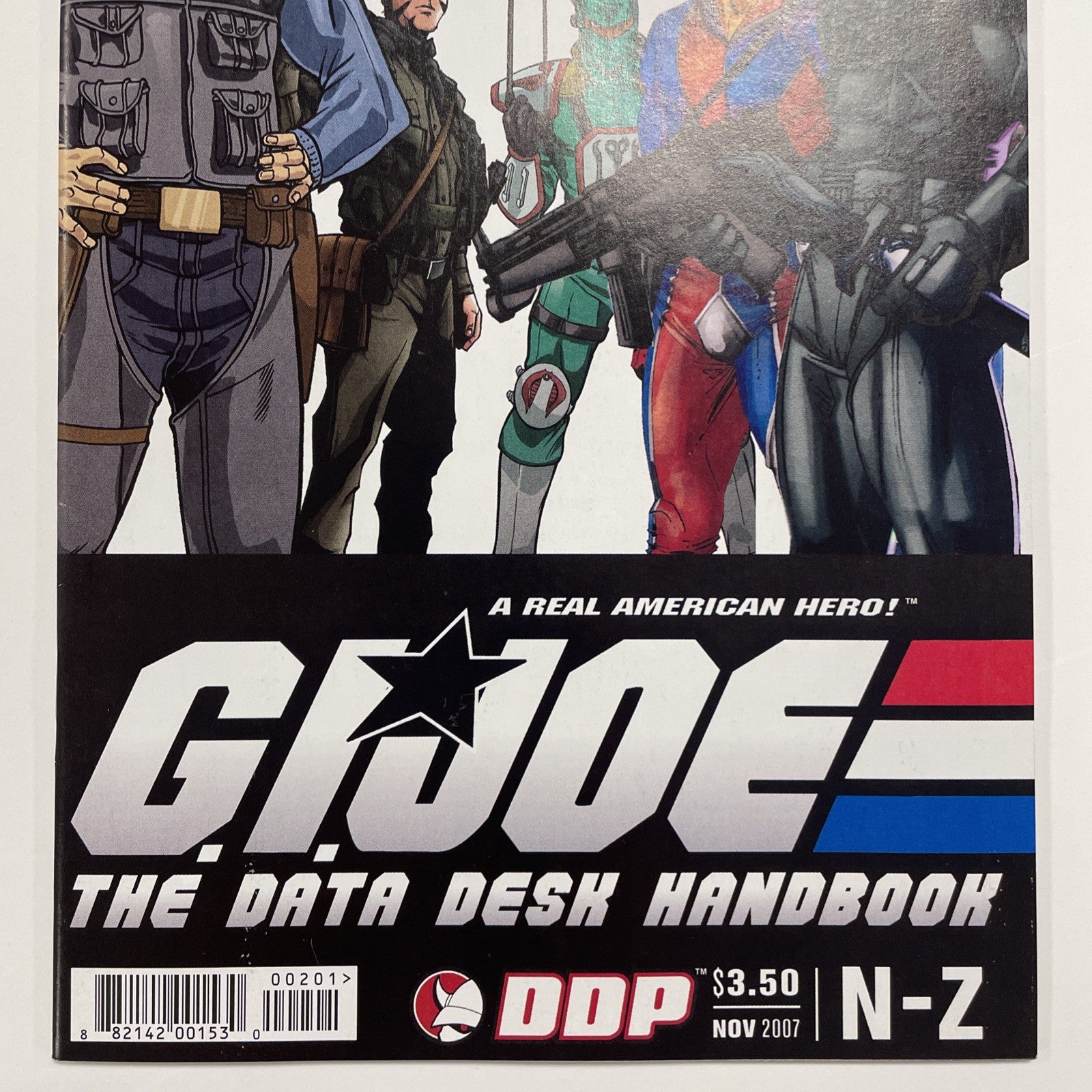 GI Joe Data Desk Handbooks A-M and N-Z 2007 DDP6