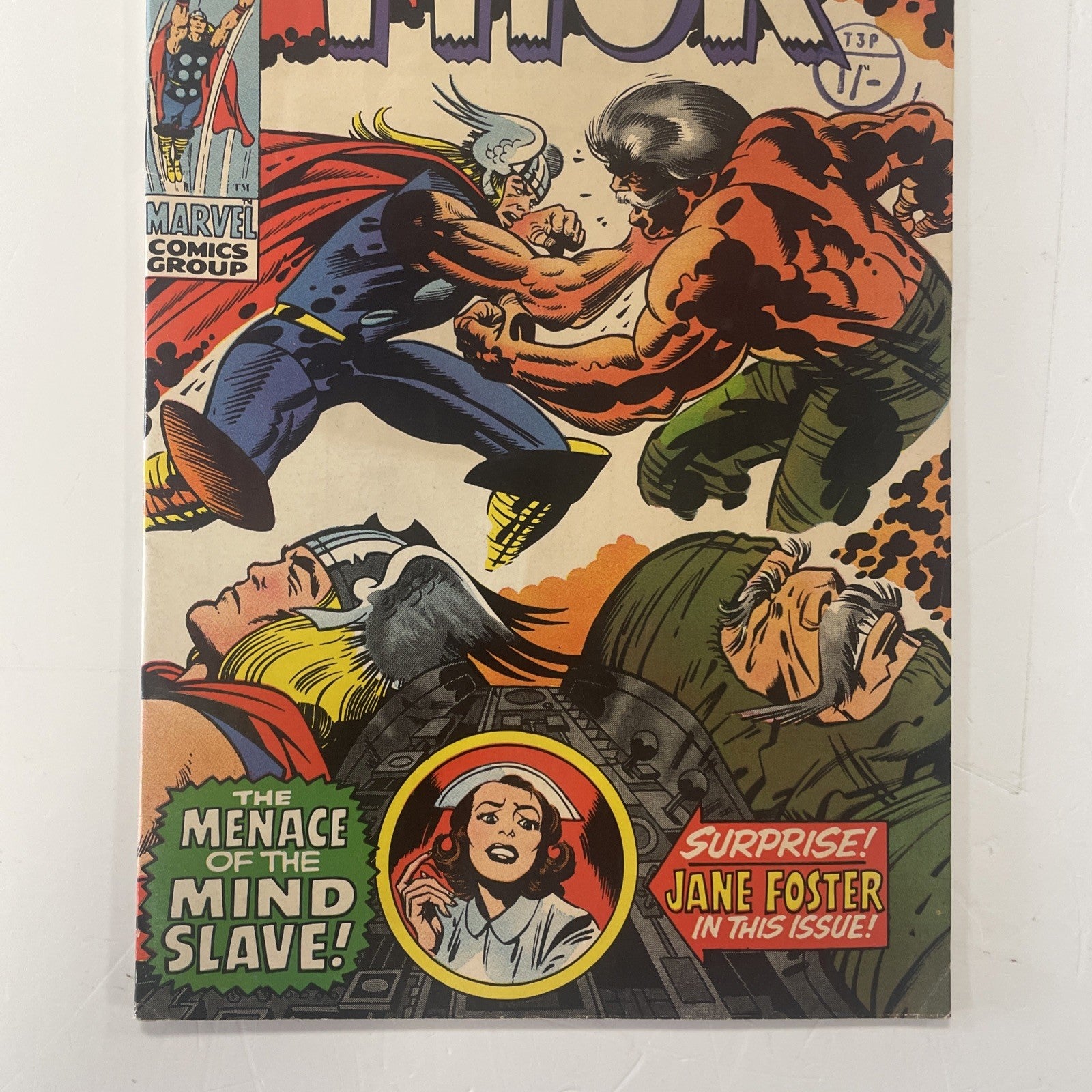 The Mighty Thor #172 1970 FN Pence Stamp2