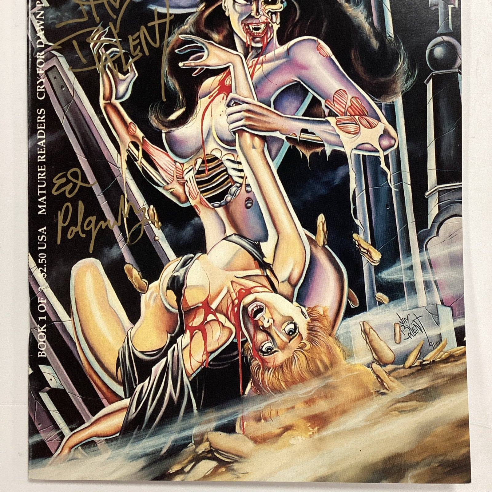 From The Darkness Blood Vows #1 1992 Signed By Balent Ed Polgardy2