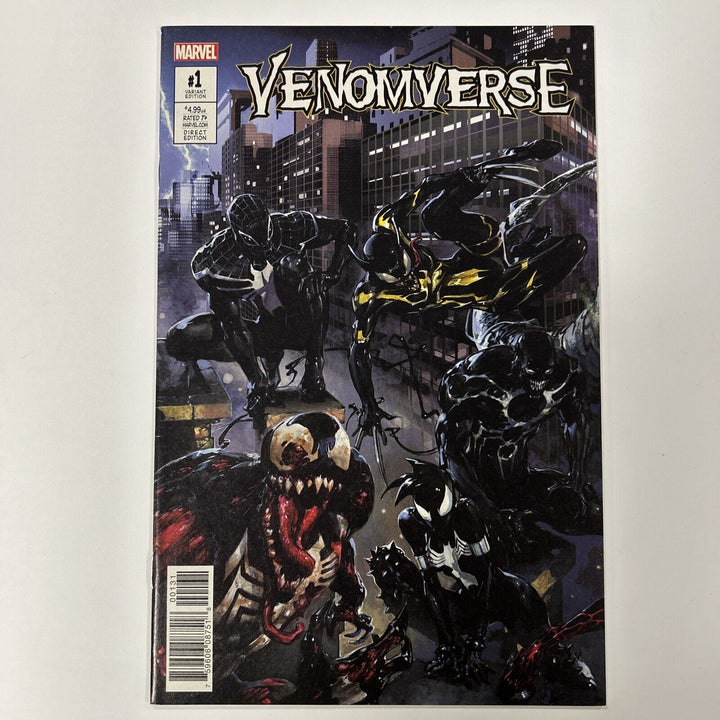 Venomverse #1 2017 NM Clayton Crain Variant Cover