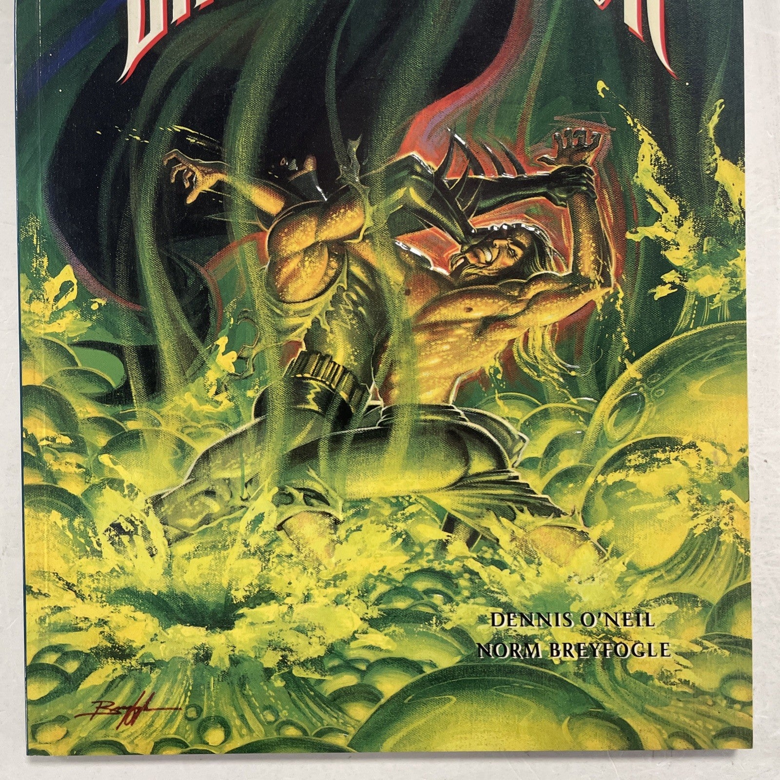 Batman: Birth of the Demon 1993 First Paperback Edition (Embossed Cover)2