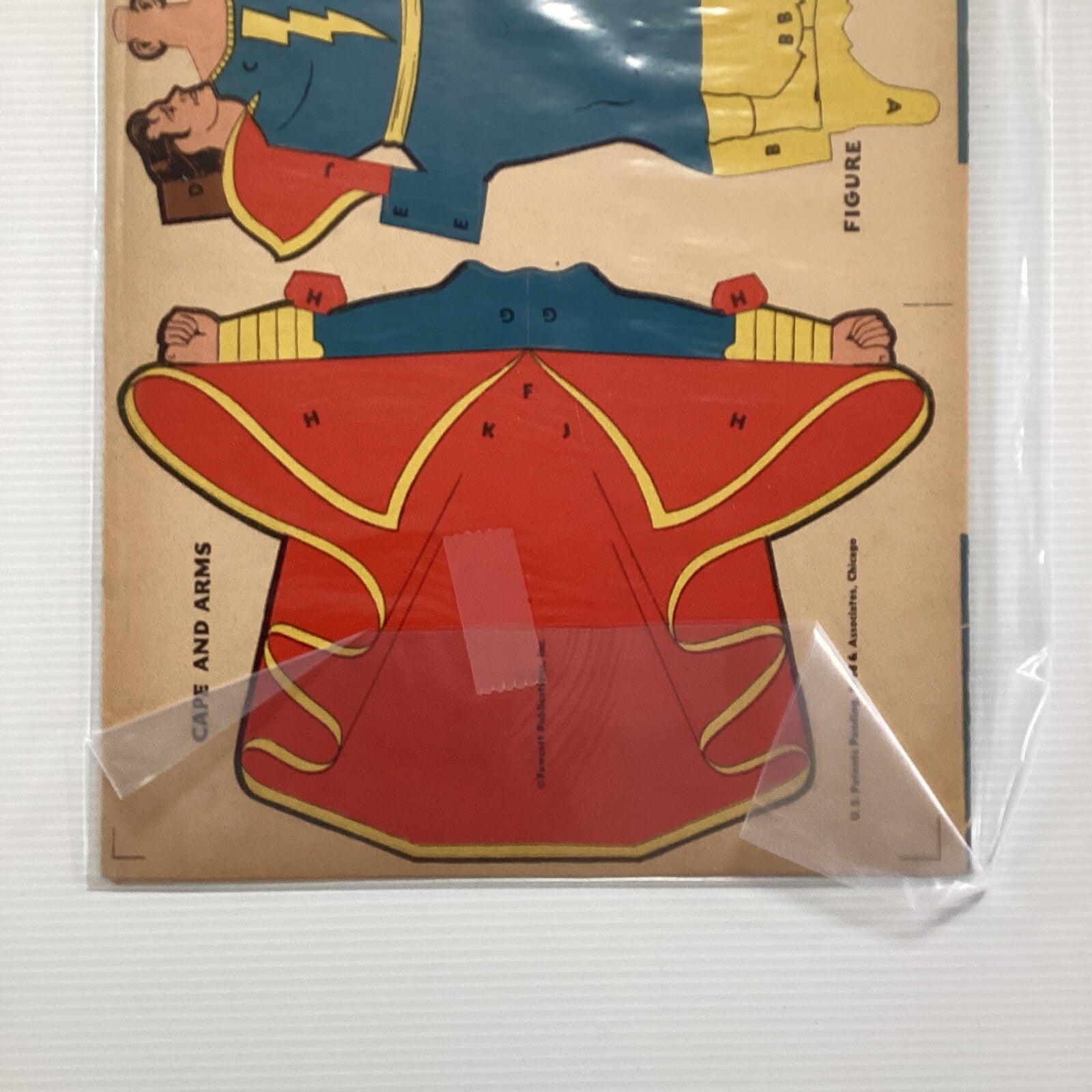 The 3 Flying Marvels Wartime Paper Toy Fawcett Publications (5)6