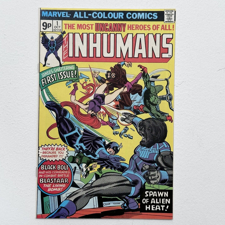 The Inhumans #1 1975 VF/NM Pence Copy