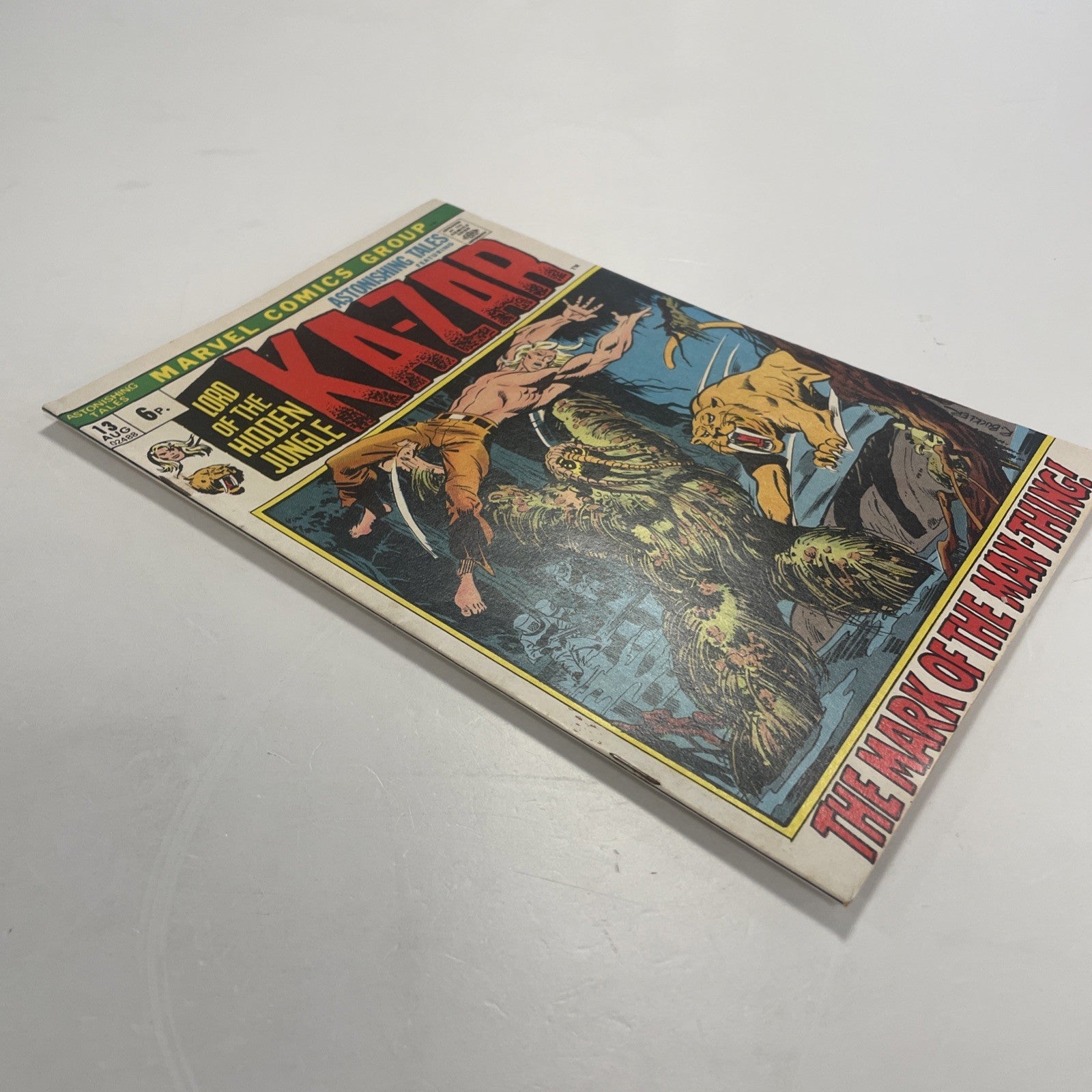 Astonishing Tales #13 1972 FN 1st Man-Thing Cover **See Description**3