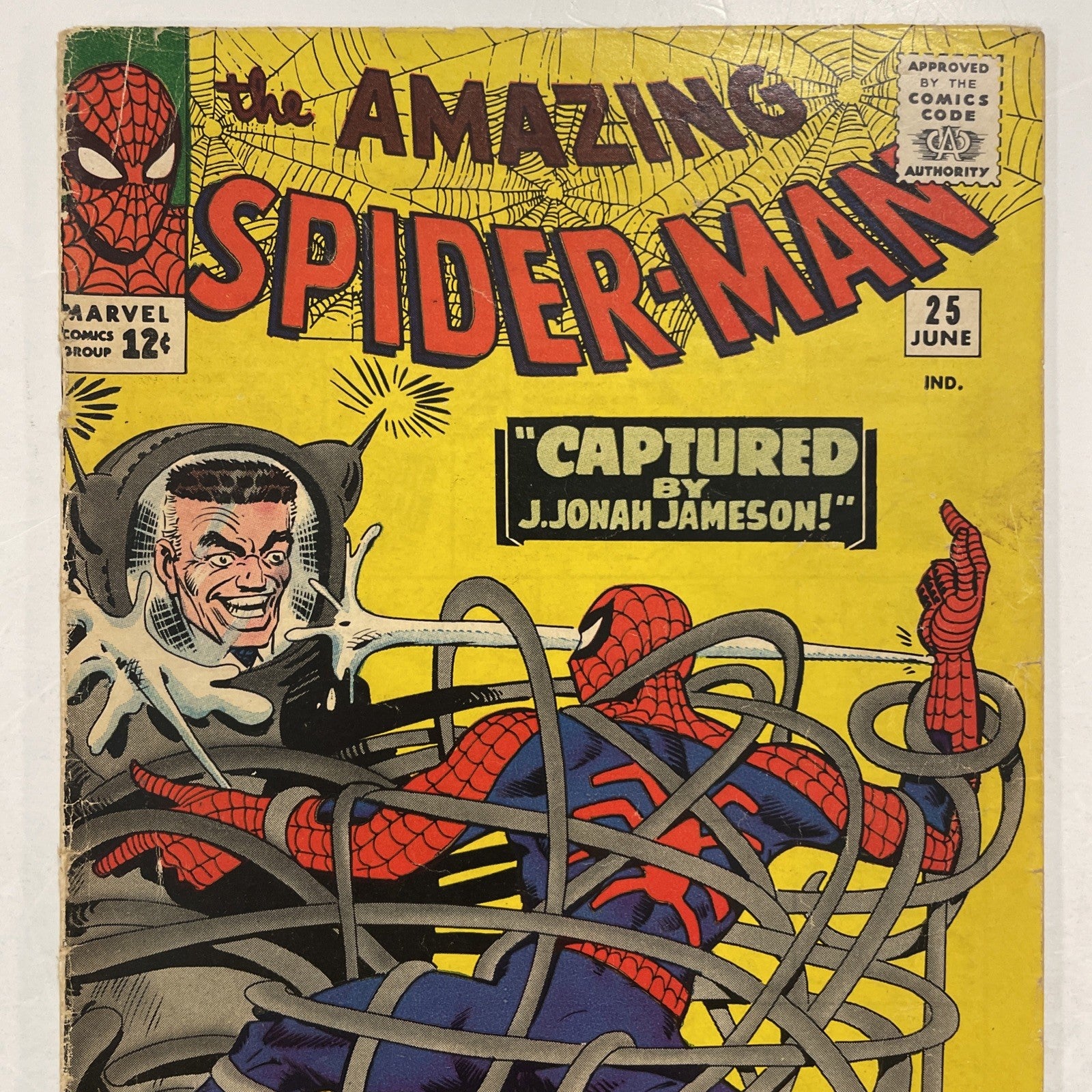 Amazing Spider-Man #25 1965 GD (presents as VG) 1st Cameo of Mary Jane Watson1