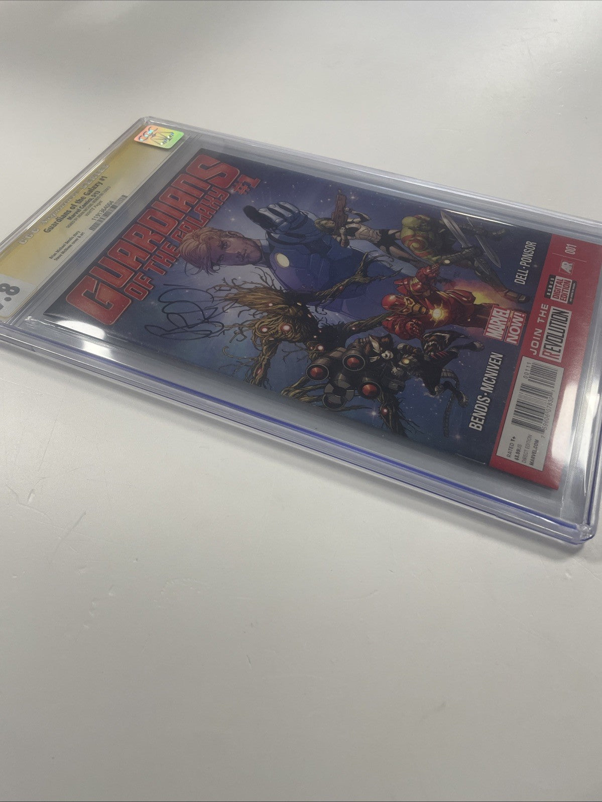 Guardians Of The Galaxy #1 2013 CGC 9.8 Signature Series Brian Michael Bendis3