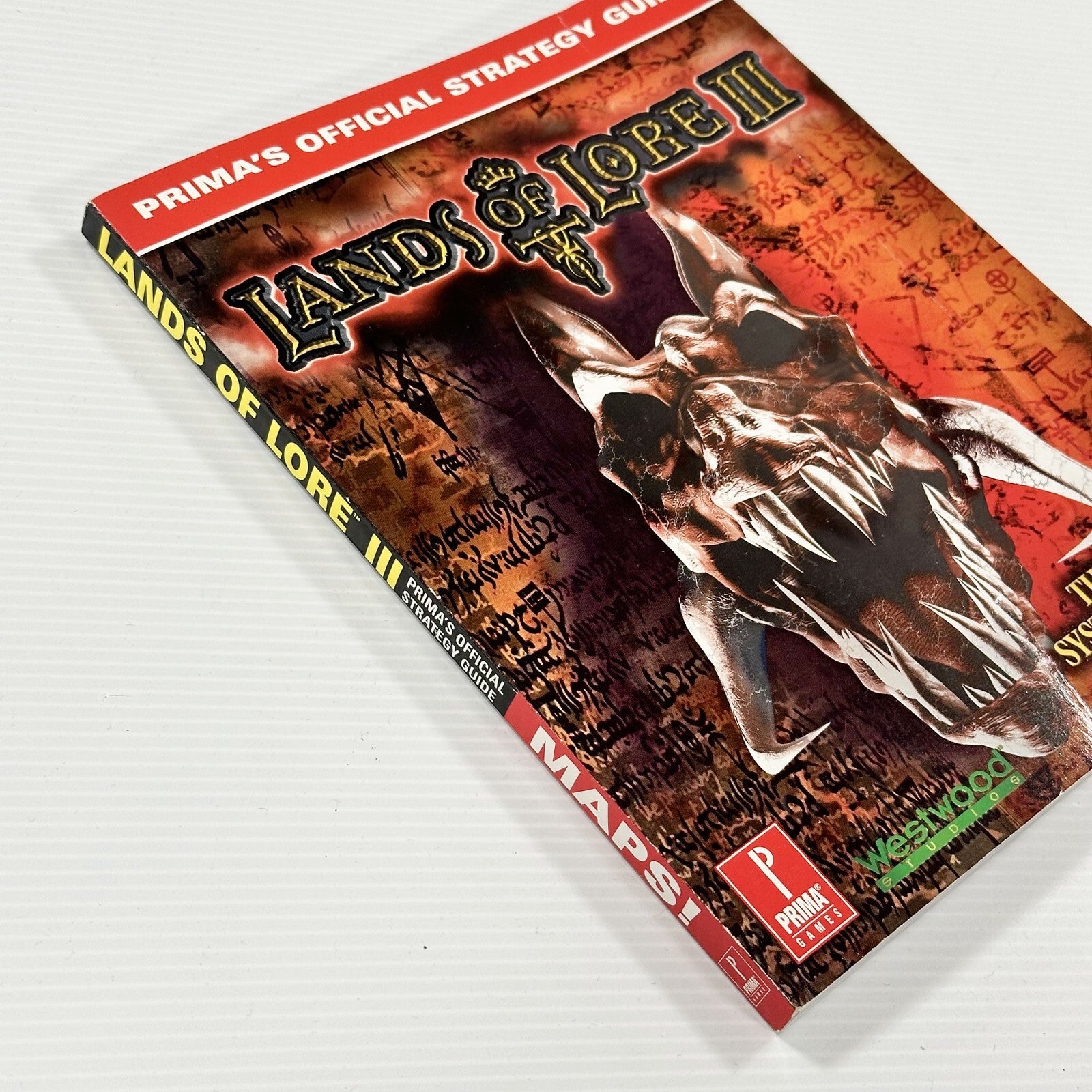 Prima Lands of Lore III Official Strategy Guide 1st print 19993