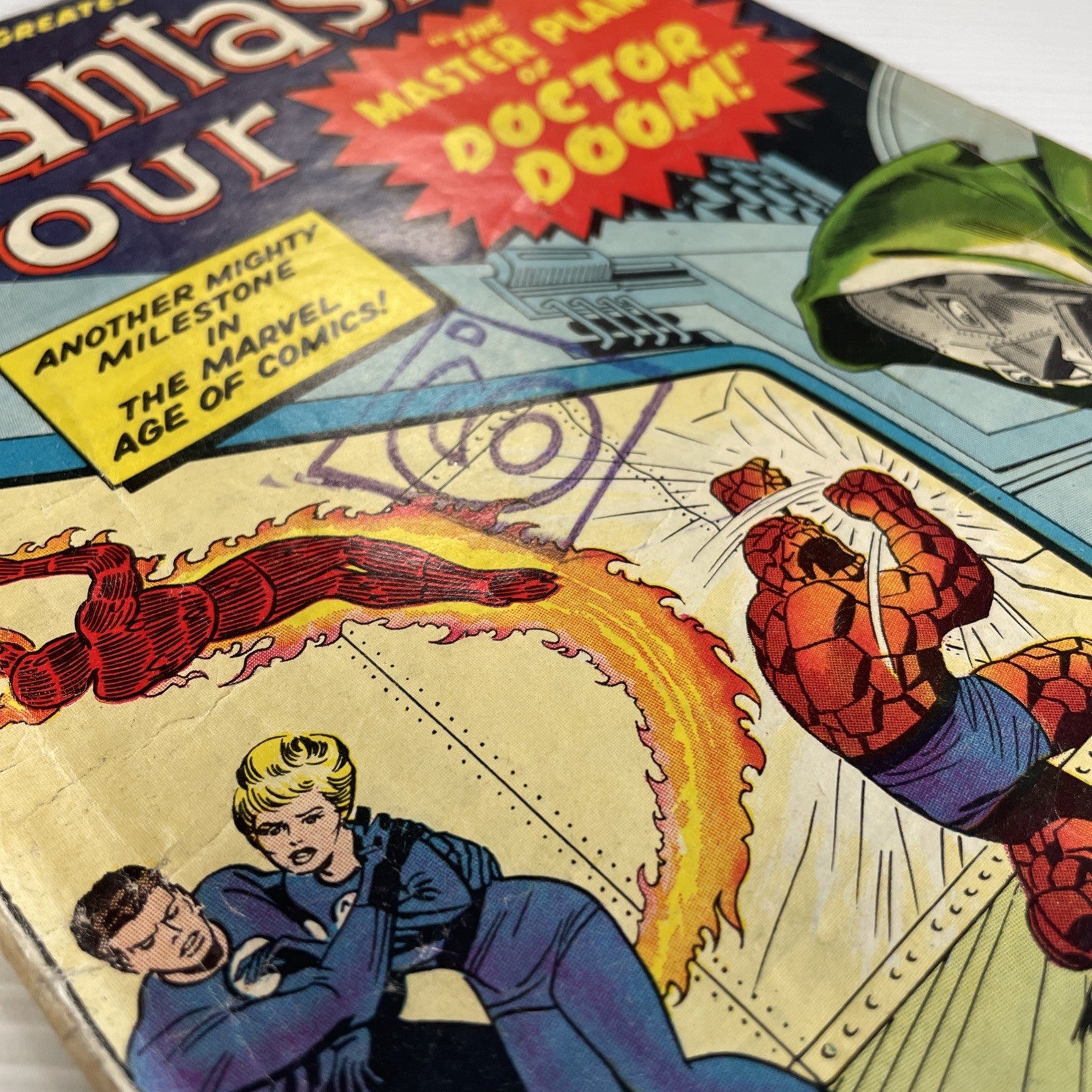 Fantastic Four #23 1964 GD+ Doctor Doom Appearance Pence Copy4