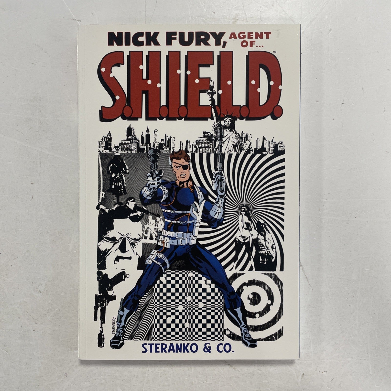 Marvel Comics Graphic Novel Nick Fury Agent of Shield Strange Tales 150-168 20010