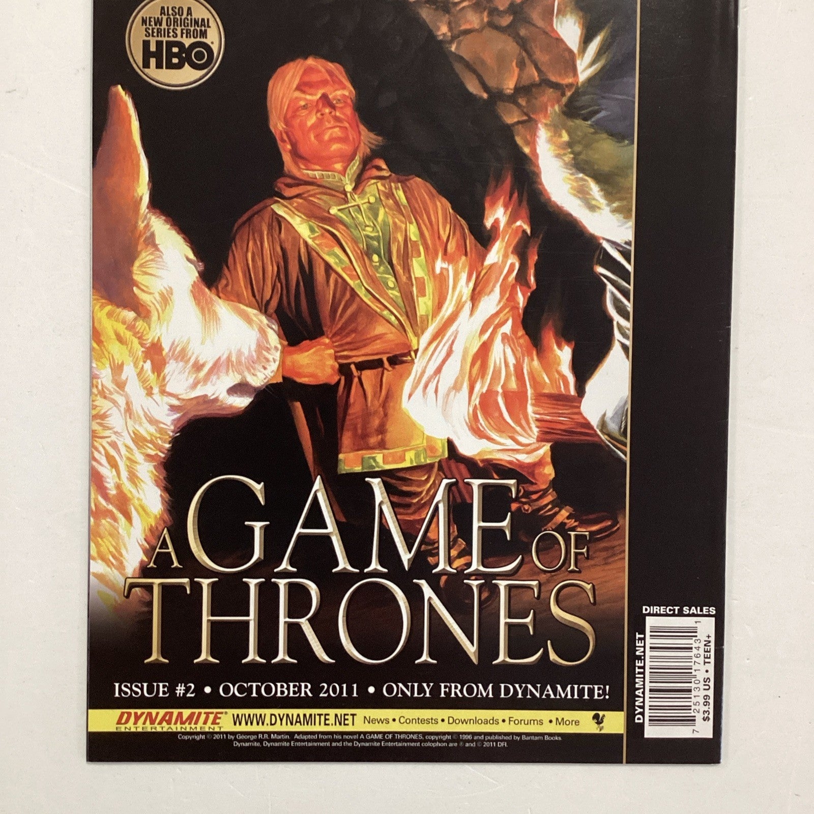 A Game Of Thrones #1 2011 VF George R. R. Martin Dynamite Entertainment6