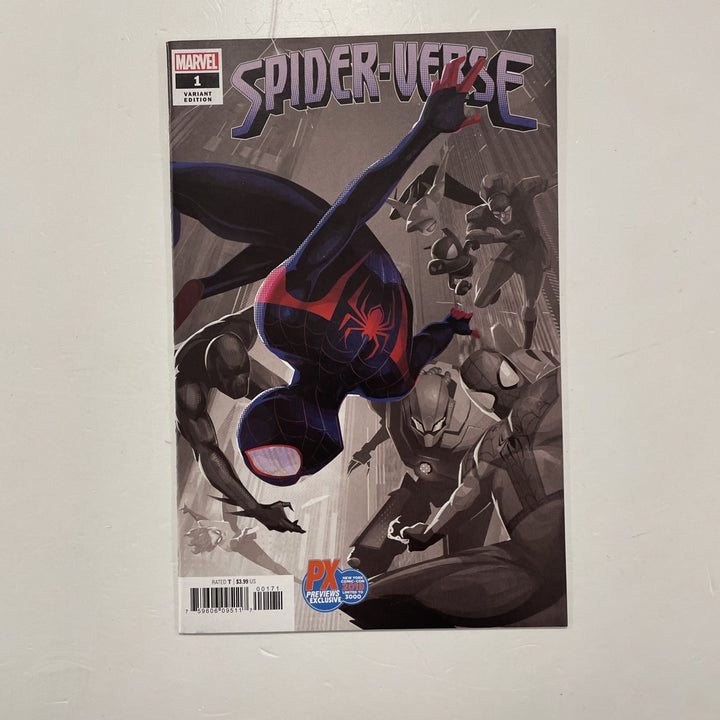 Spider-verse #1 2019 NM NYCC PX Preview Variant0