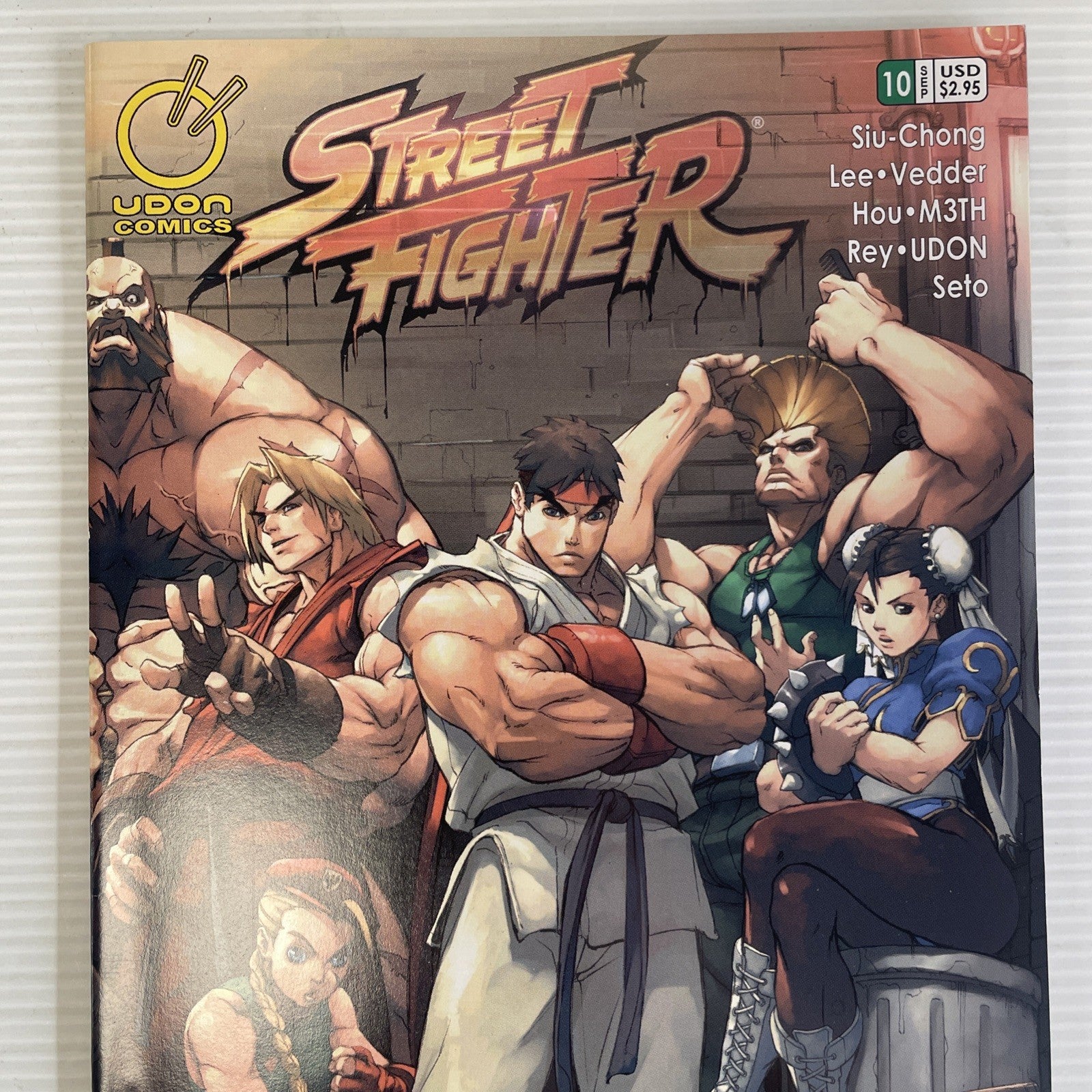 Street Fighter #10 2004 VF+ Udon Comics Capcom1