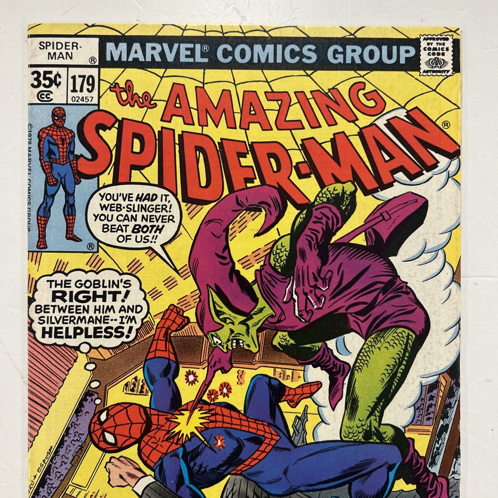 Amazing Spider-Man #179 1978 FN/VF1
