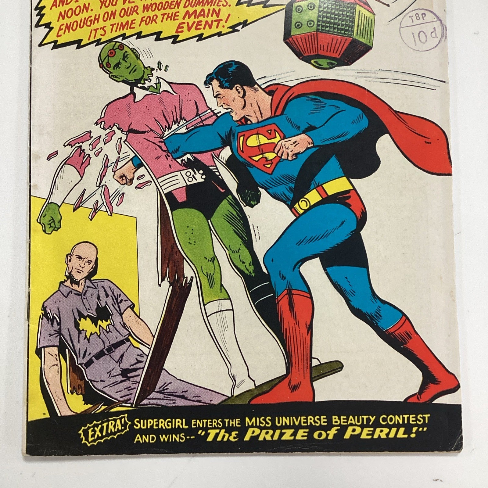 Action Comics #335 1966 VG Pence Stamp1