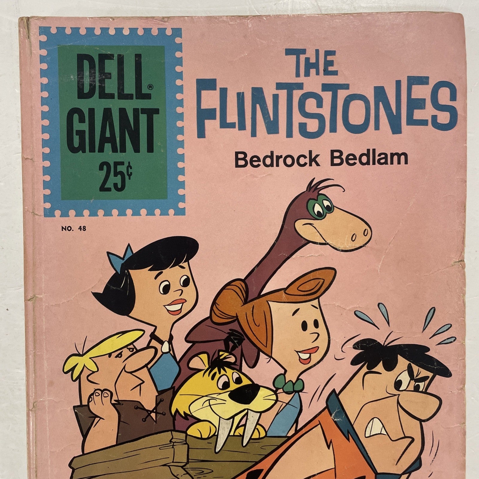 Dell Giant #48 1961 VG 1st Appearance of The Flintstones in Comics1