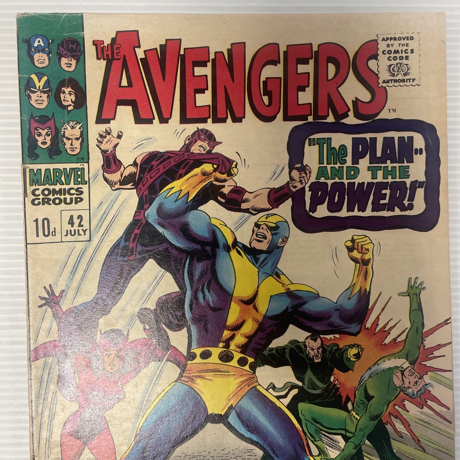 Avengers #42 1967 VG+ Pence Copy1