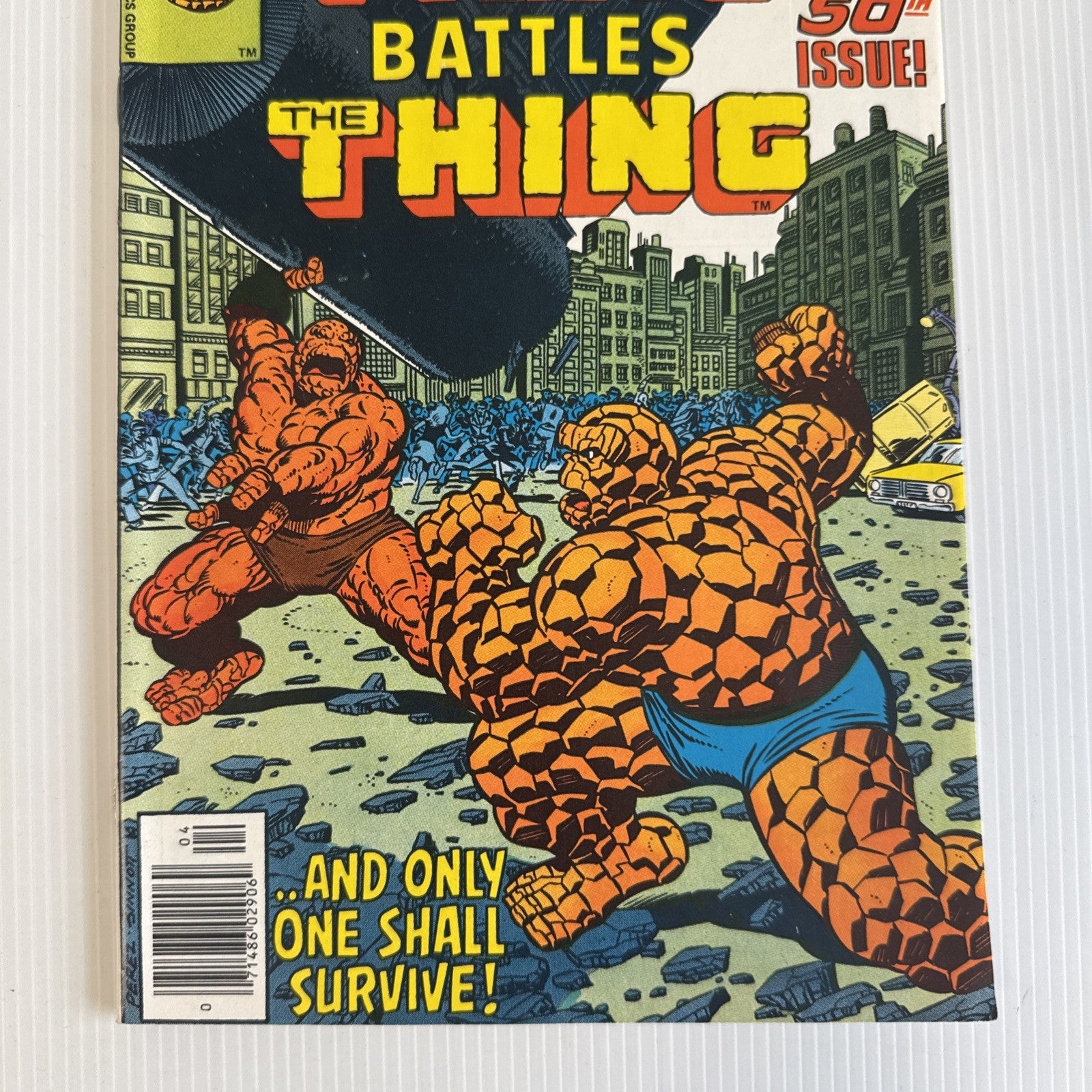 Marvel Two-in-One #50 1979 VF+ Signed John Byrne inside page2