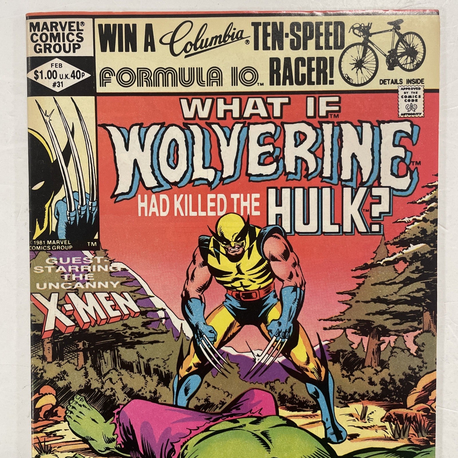What If? Wolverine Killed the Hulk #31 1982 FN/VF1
