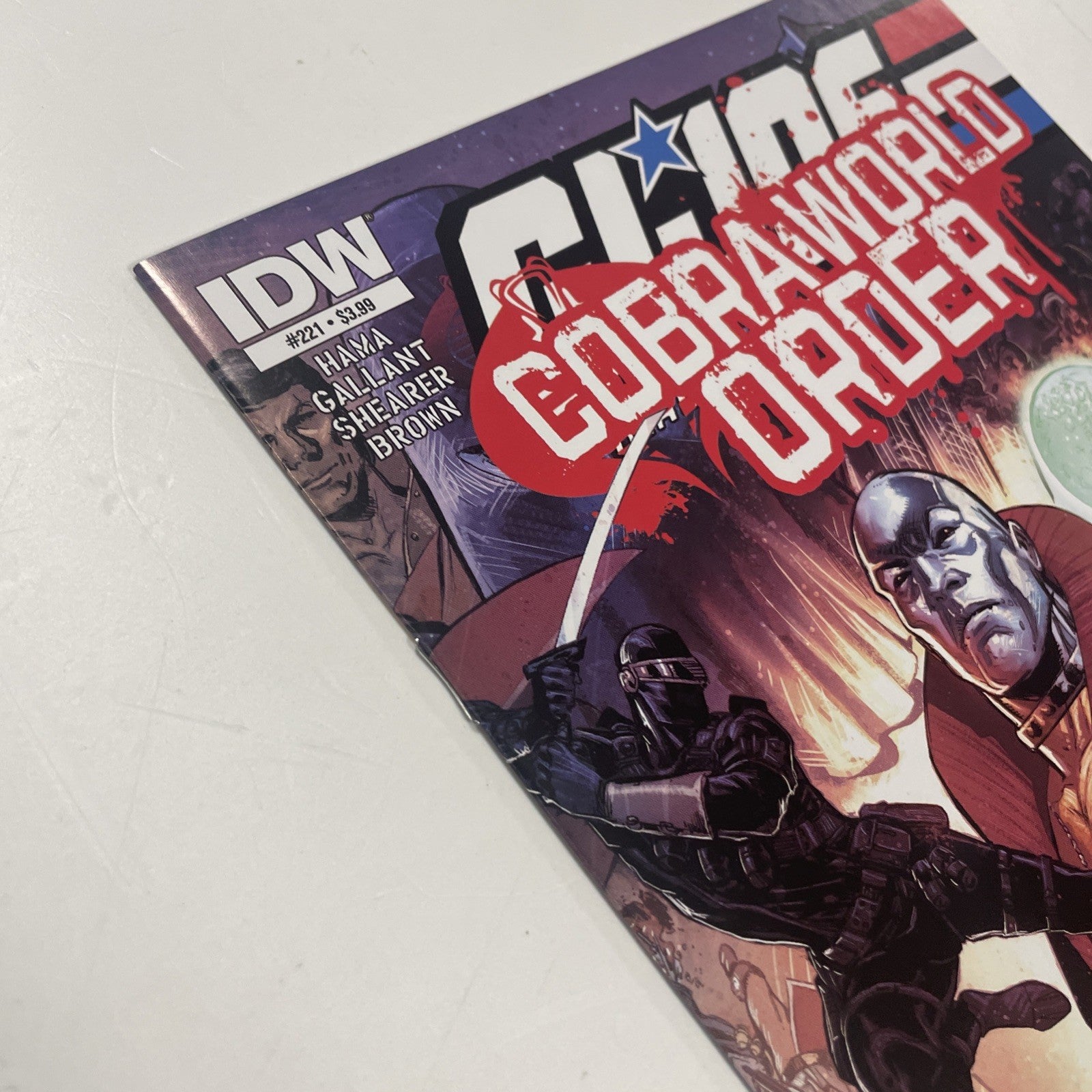 G.I. Joe #221 2015 NM Cobra World Order Part 35