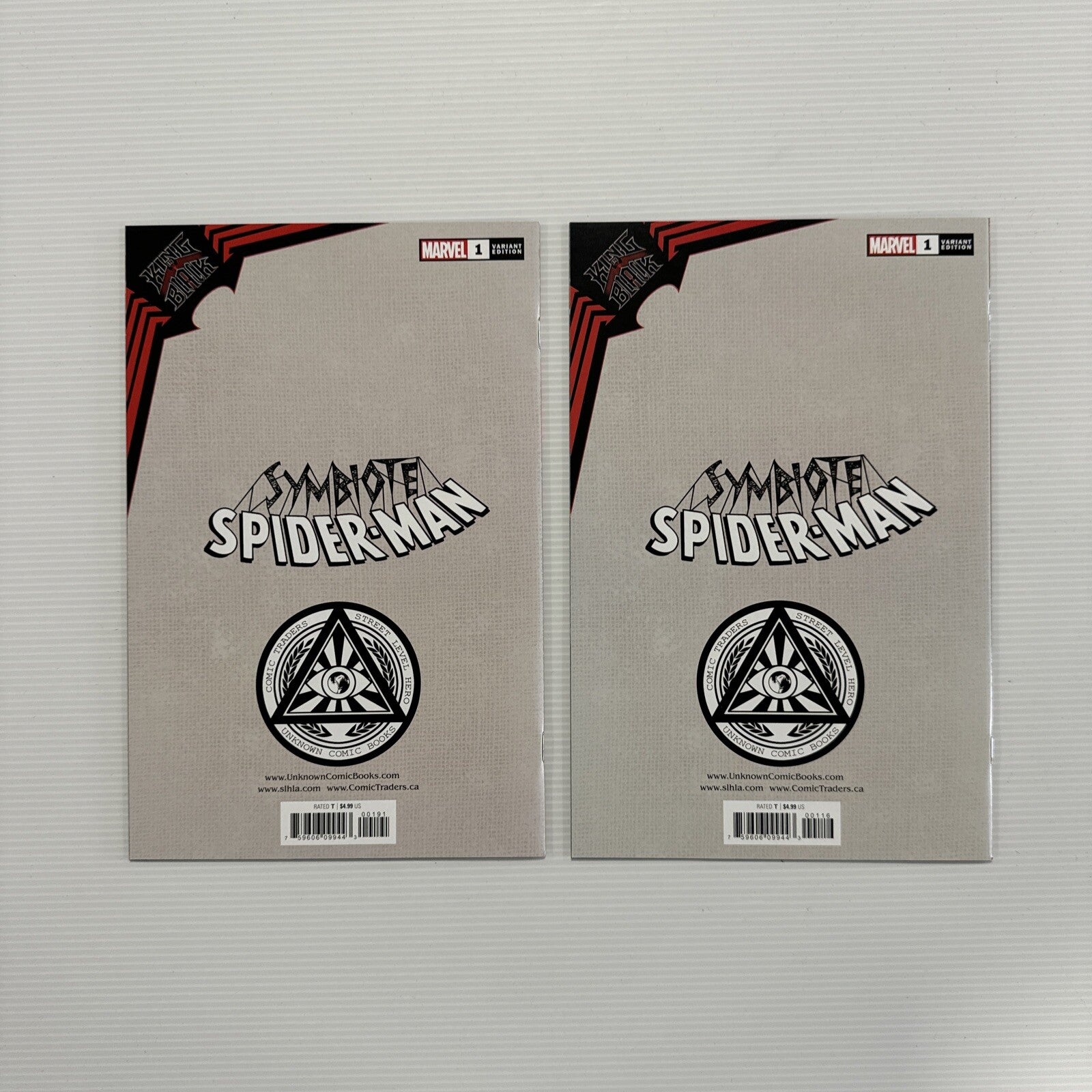 Symbiote Spider-Man: King in Black #1 Gerald Parel Variant Raw Comic3