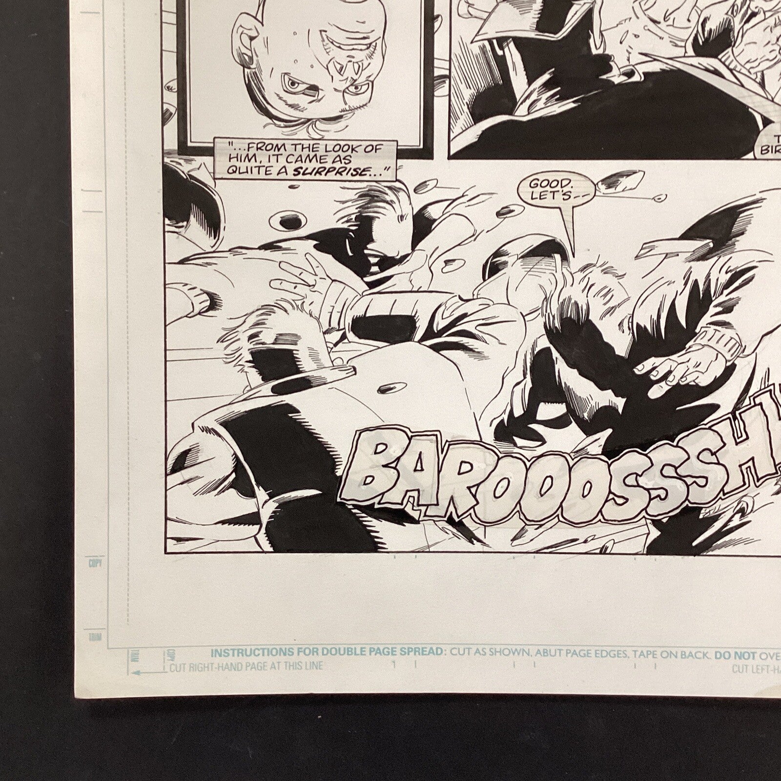Original Artwork for Wild Thing #3 Page 3 by Duke Mighten 1993 Marvel Comics2