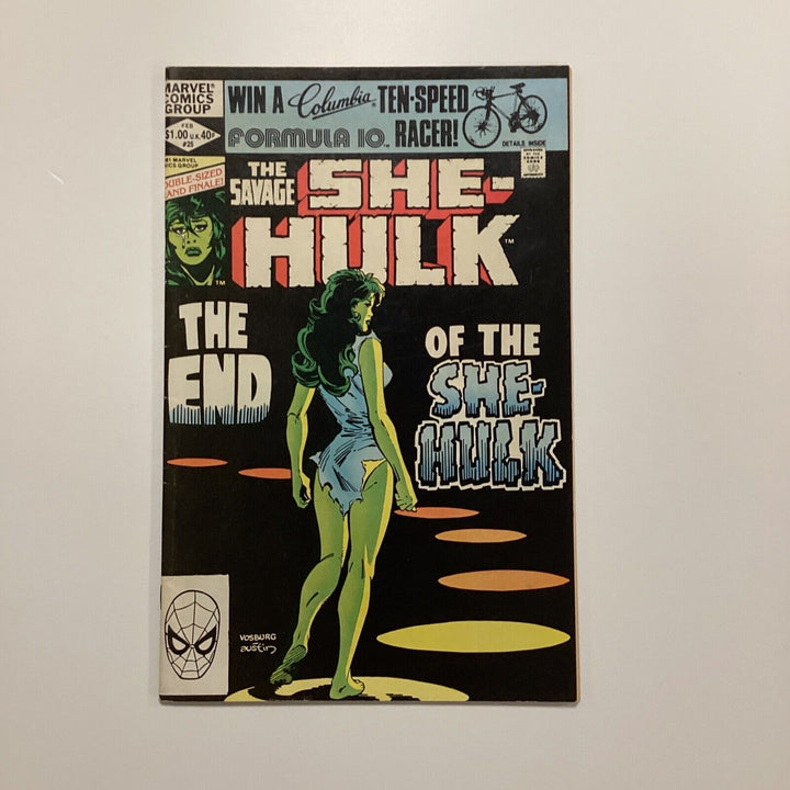 Savage She-hulk #25 1982 FN Final Issue