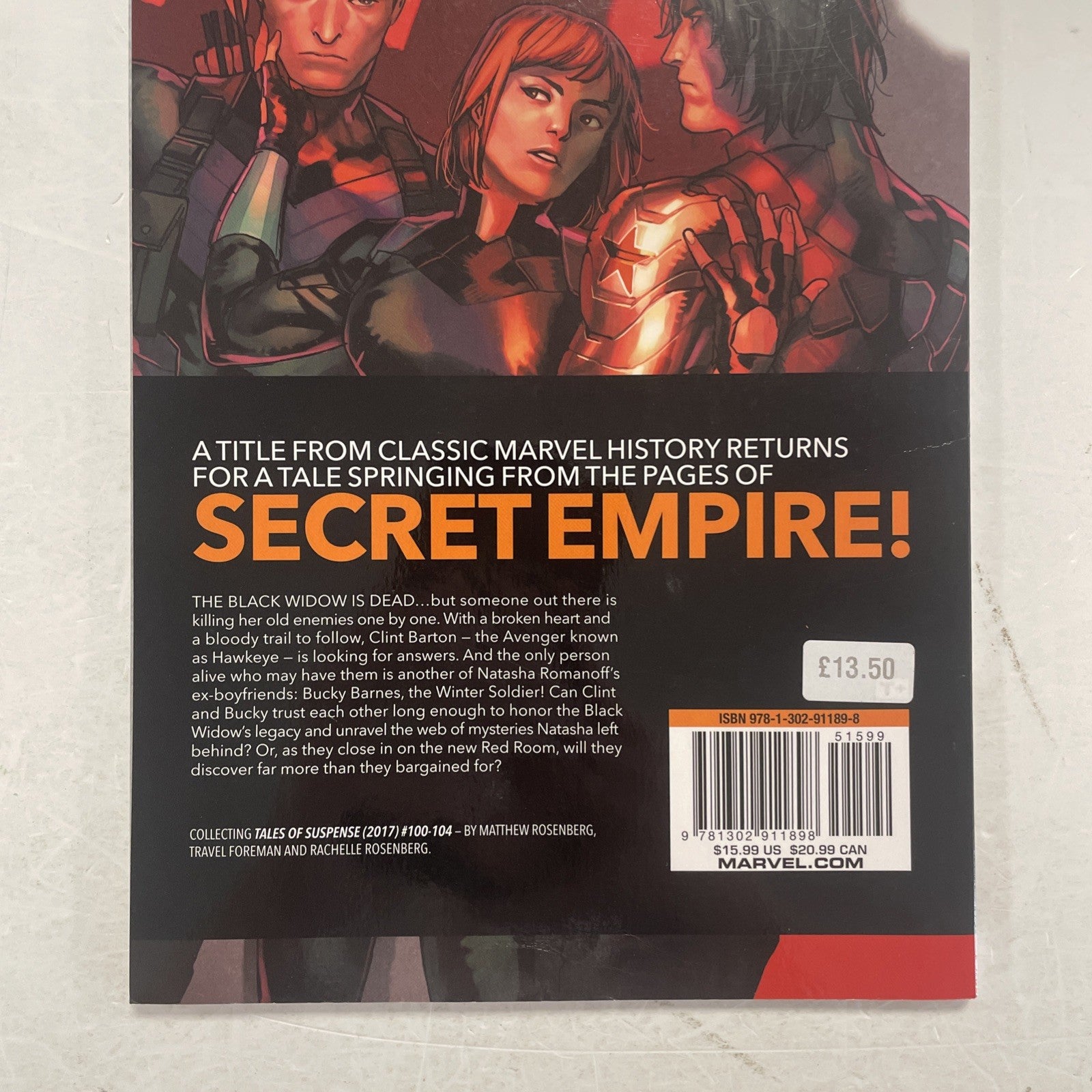 Tales of Suspense: Hawkeye & The Winter Soldier Graphic Novel5