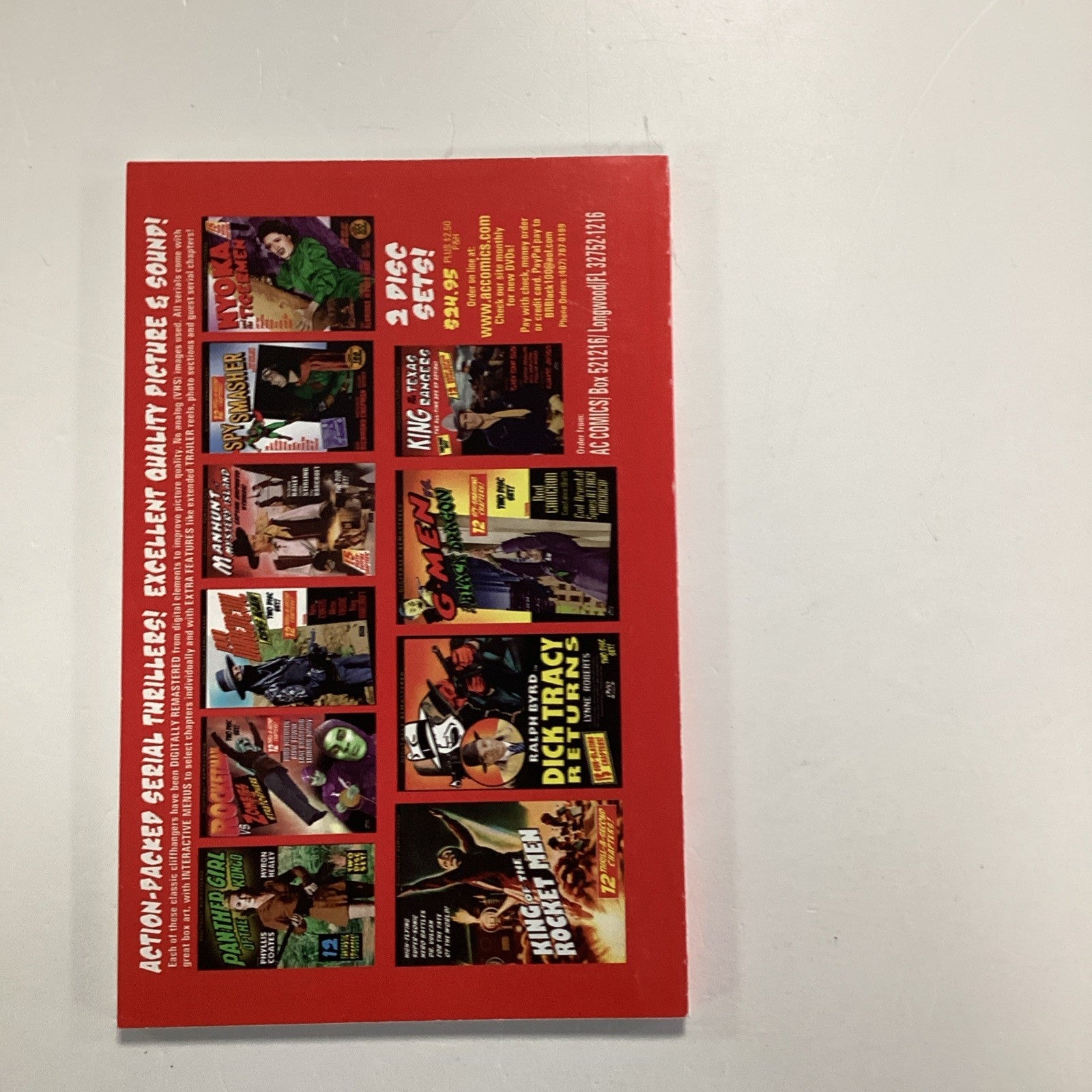 Men of Mystery Monster Collection 2006 TPB Graphic Novel AC Comics *See Descript4