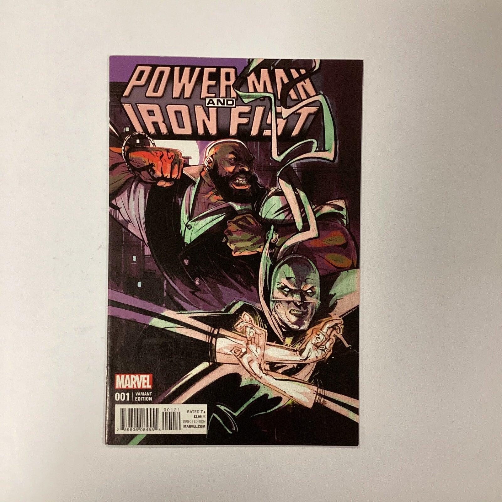 Power Man And Iron Fist #1 2016 VF/NM Visions 1:25 Variant0