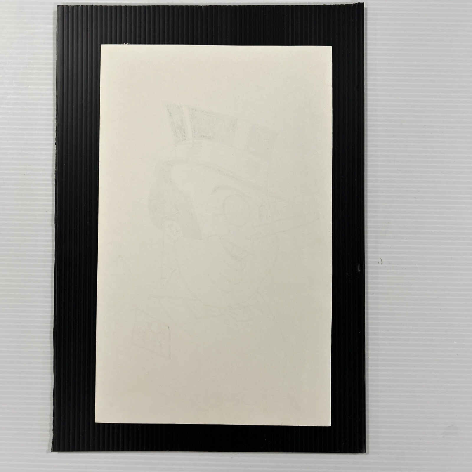 Bob Kane Hand Drawn Original Penguin Art Sketch Signed with COA 14x23cm15