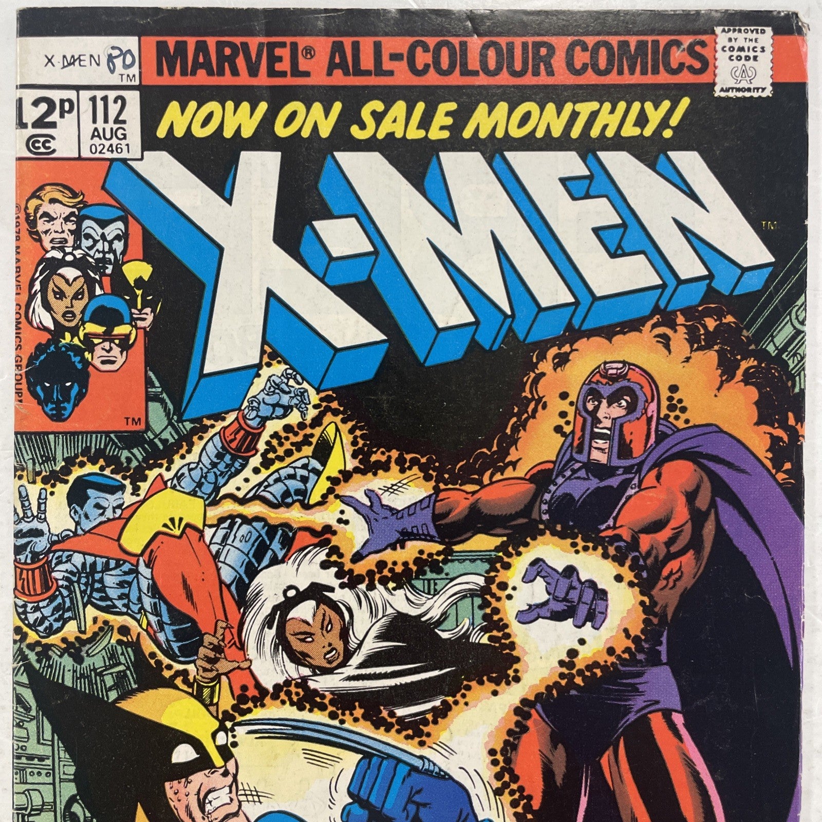 X-Men #112 1978 VG/FN Pence Copy1
