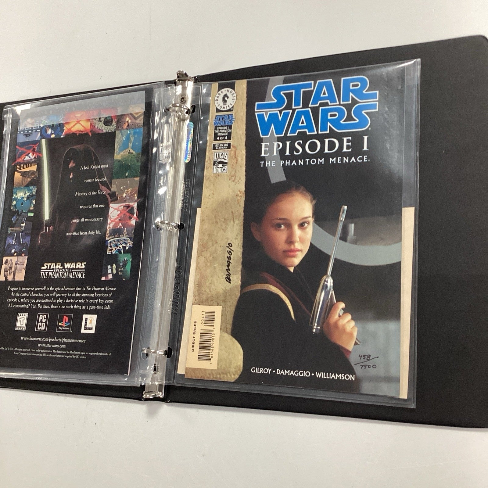 Star Wars Episode 1 The Phantom Menace #1-4 Collection Signed Dynamic Forces9