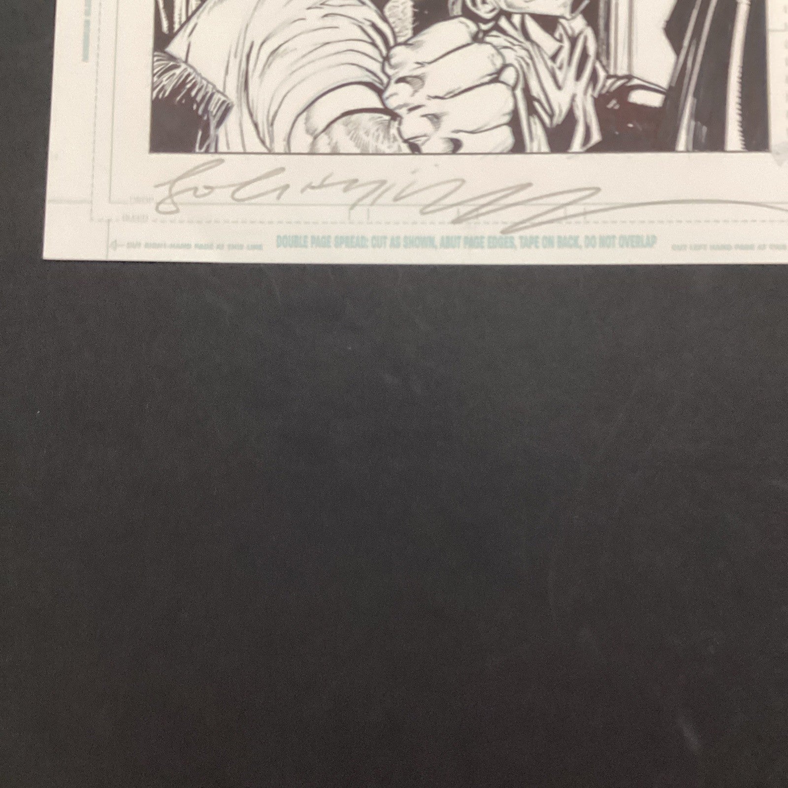 Original Artwork for Thunderbolt Jaxon #1 Page 13 By John Higgins 20063