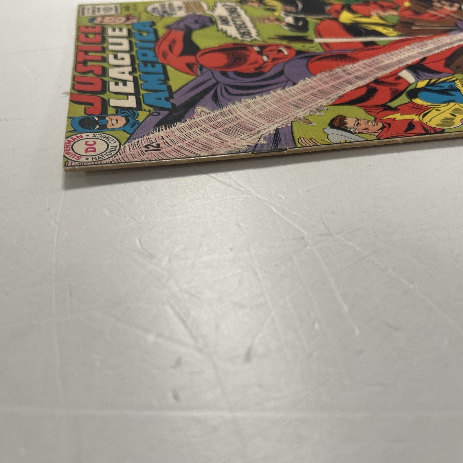 Justice League of America #64 1968 FN 1st Silver Age Red Tornado Pence Stamp3