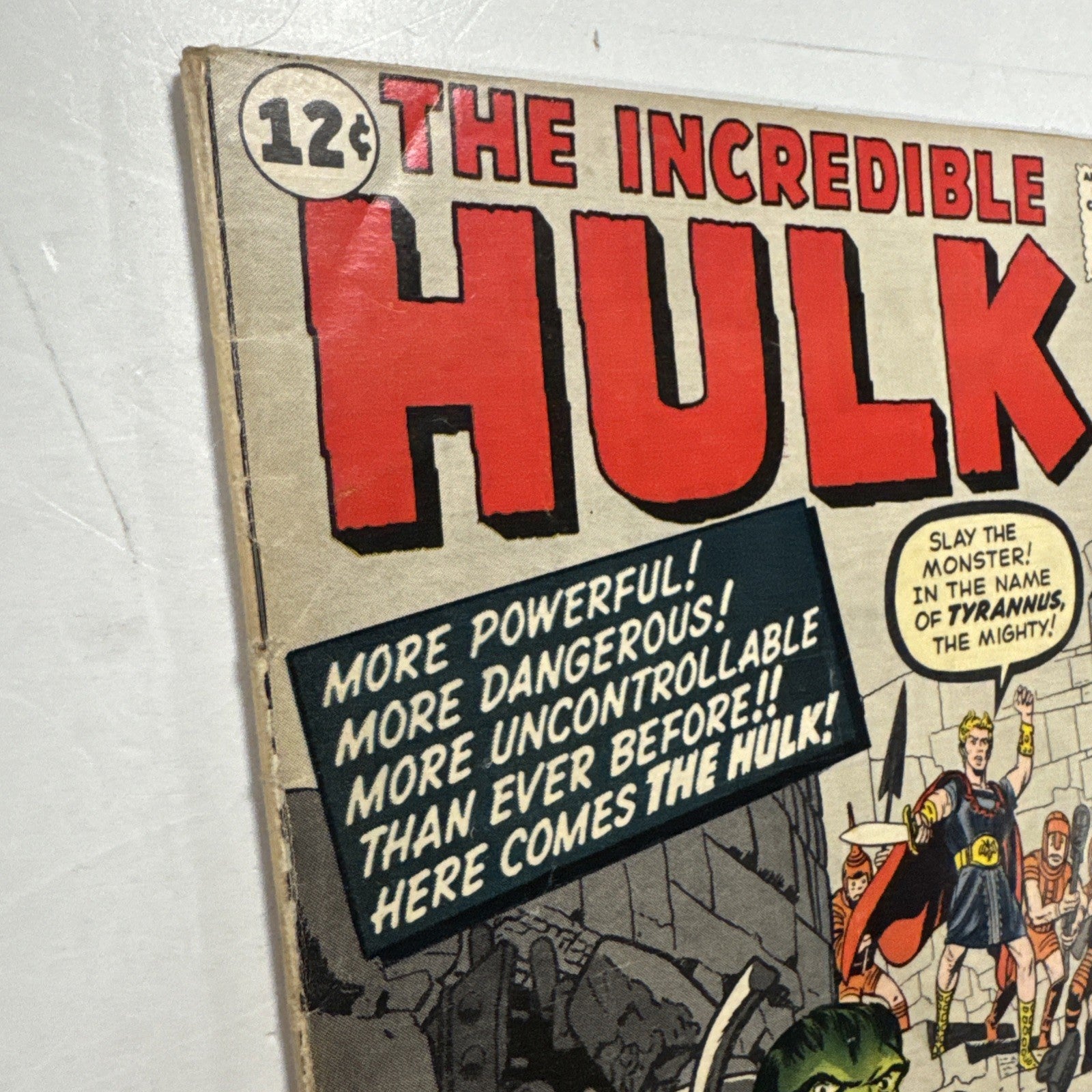 The Incredible Hulk #5 1963 VG 1st Appearance of Tyrannus4