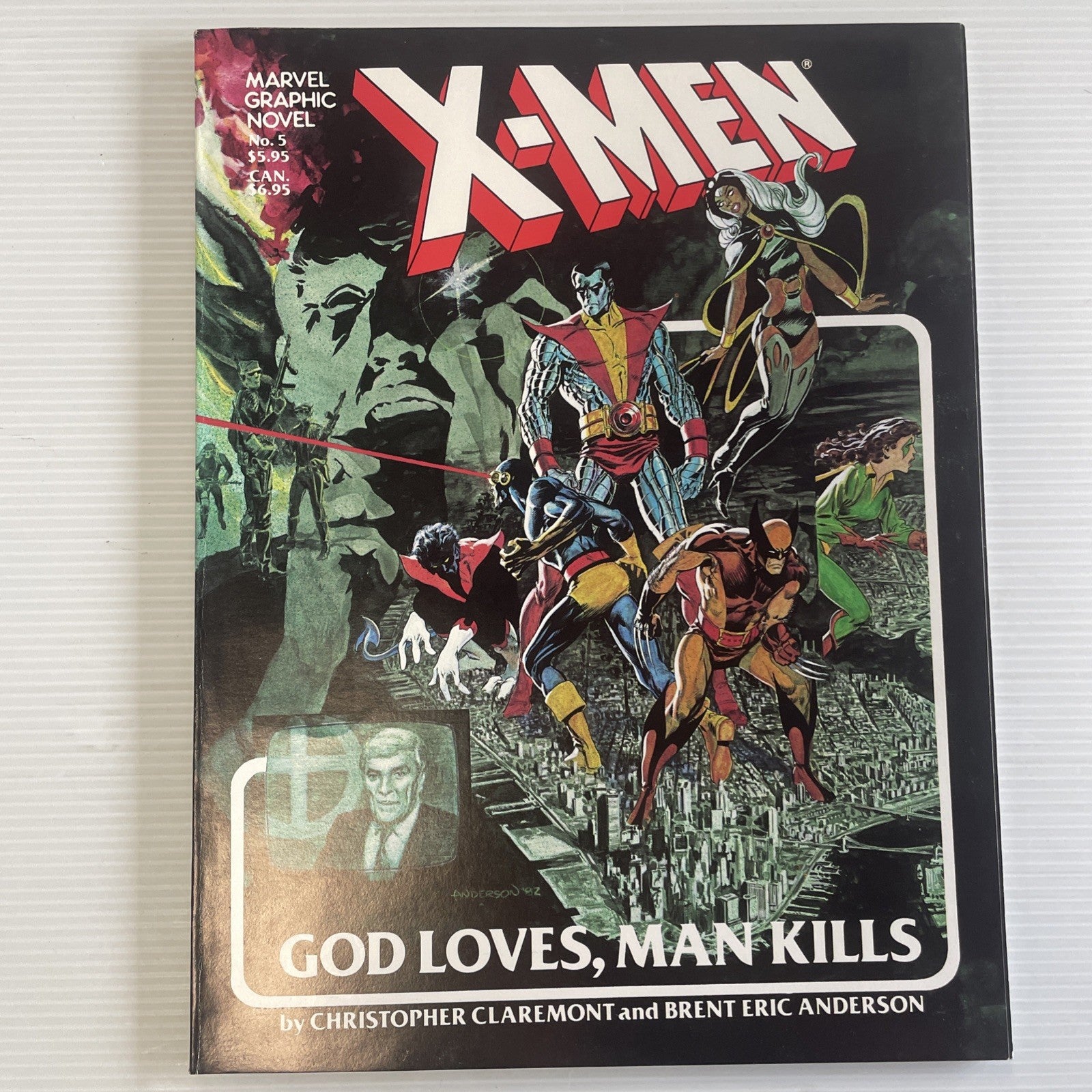 Marvel Graphic Novel X-Men God Loves, Man Kills No.5 Graphic Novel0